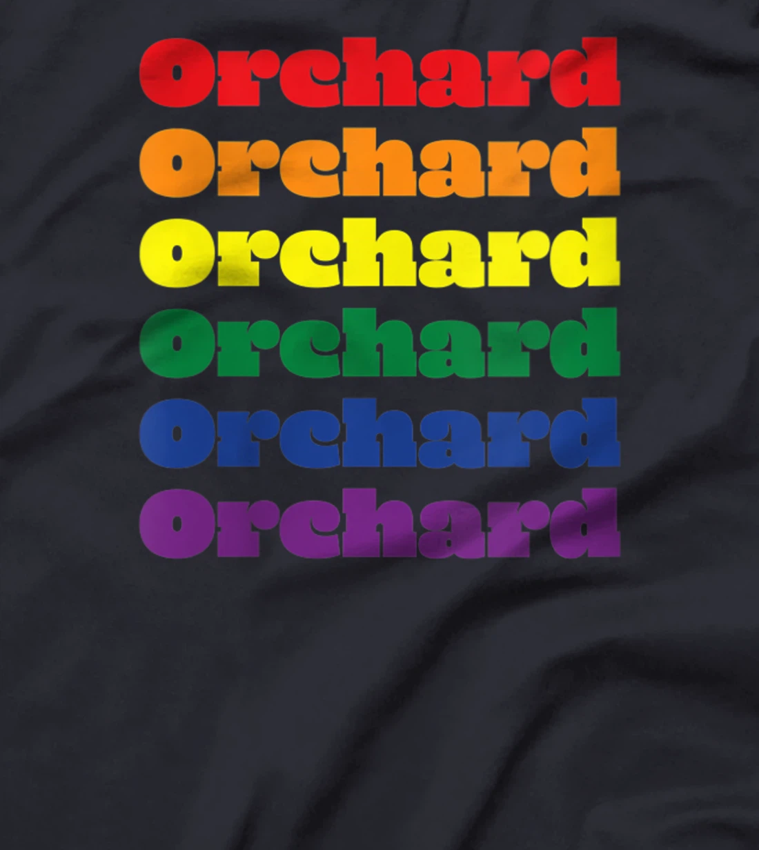 Womens Orchard Texas LGBTQ Gay Pride Month Rainbow Solidarity T-Shirt