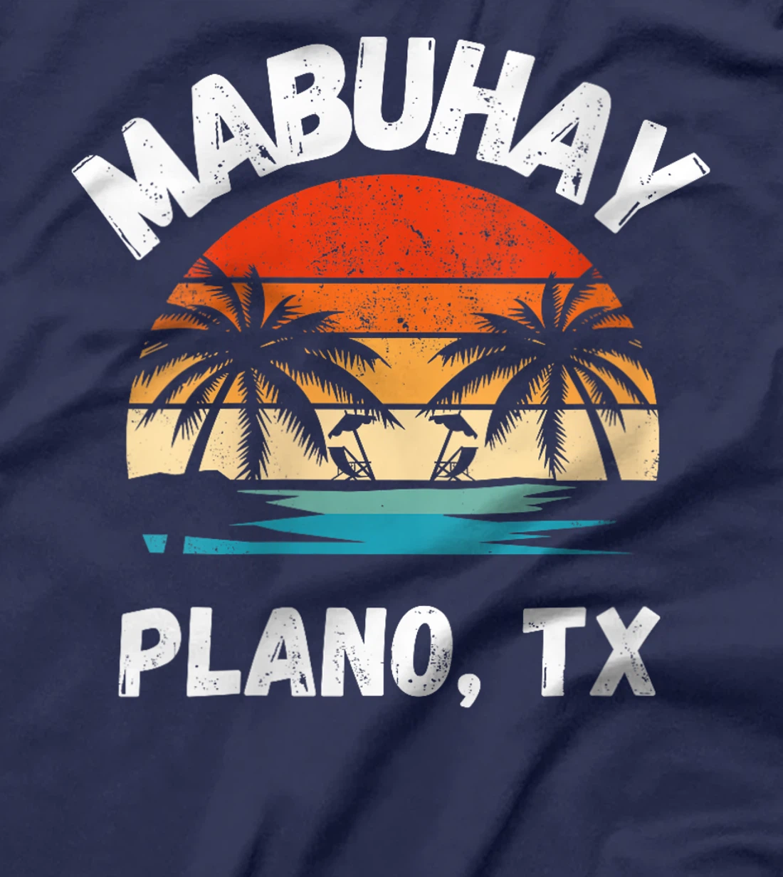 Womens Mabuhay Plano Texas Proud Filipino Pinoy T-Shirt
