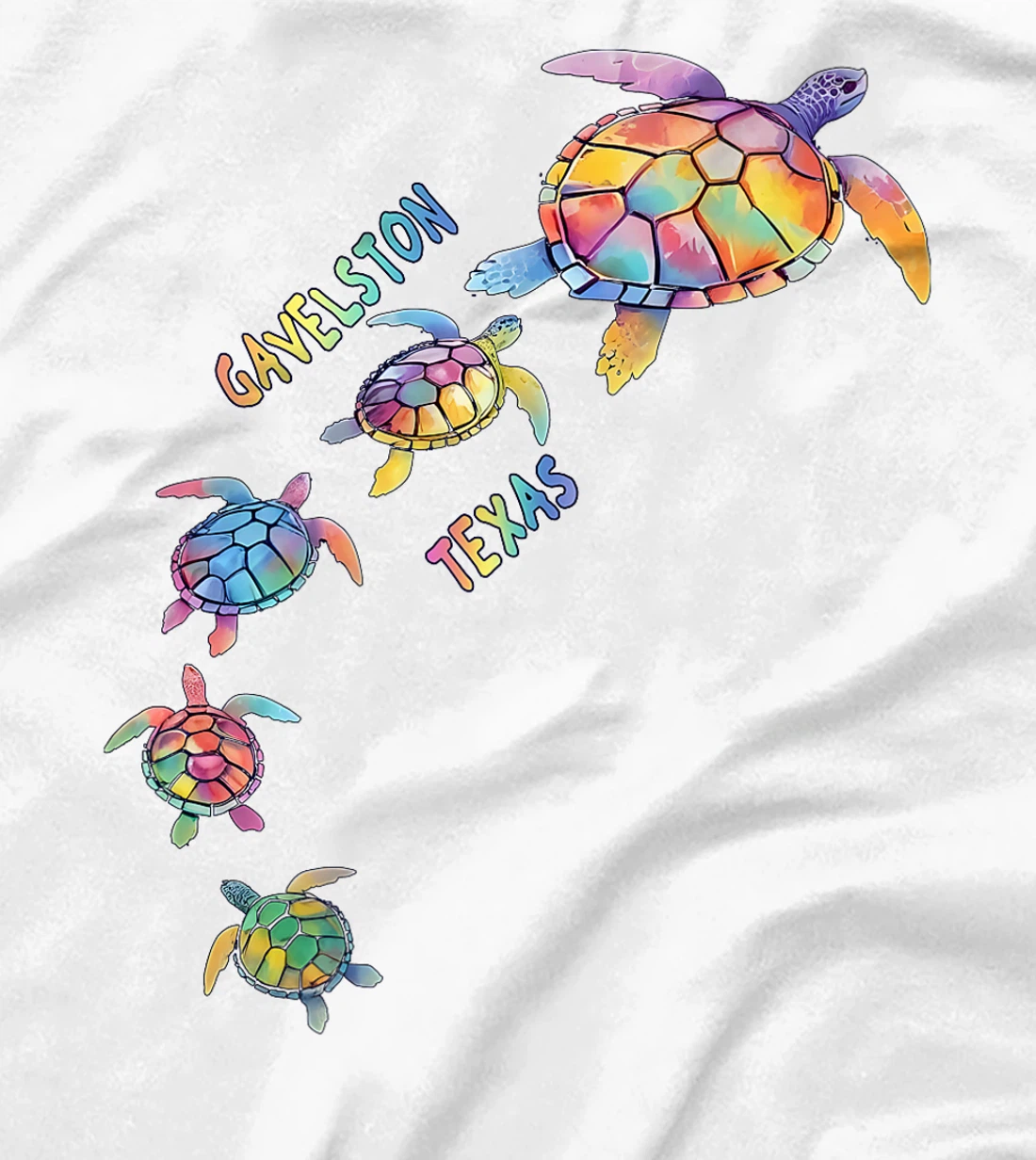 Gavelston Texas Sea Turtle Lover Beach Premium T-Shirt