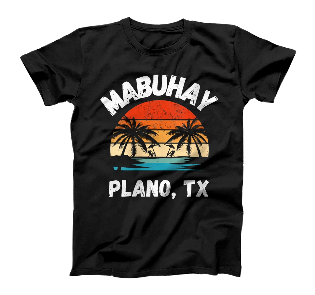Womens Mabuhay Plano Texas Proud Filipino Pinoy T-Shirt