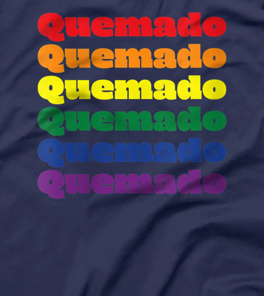 Womens Quemado Texas LGBTQ Gay Pride Month Rainbow Solidarity T-Shirt