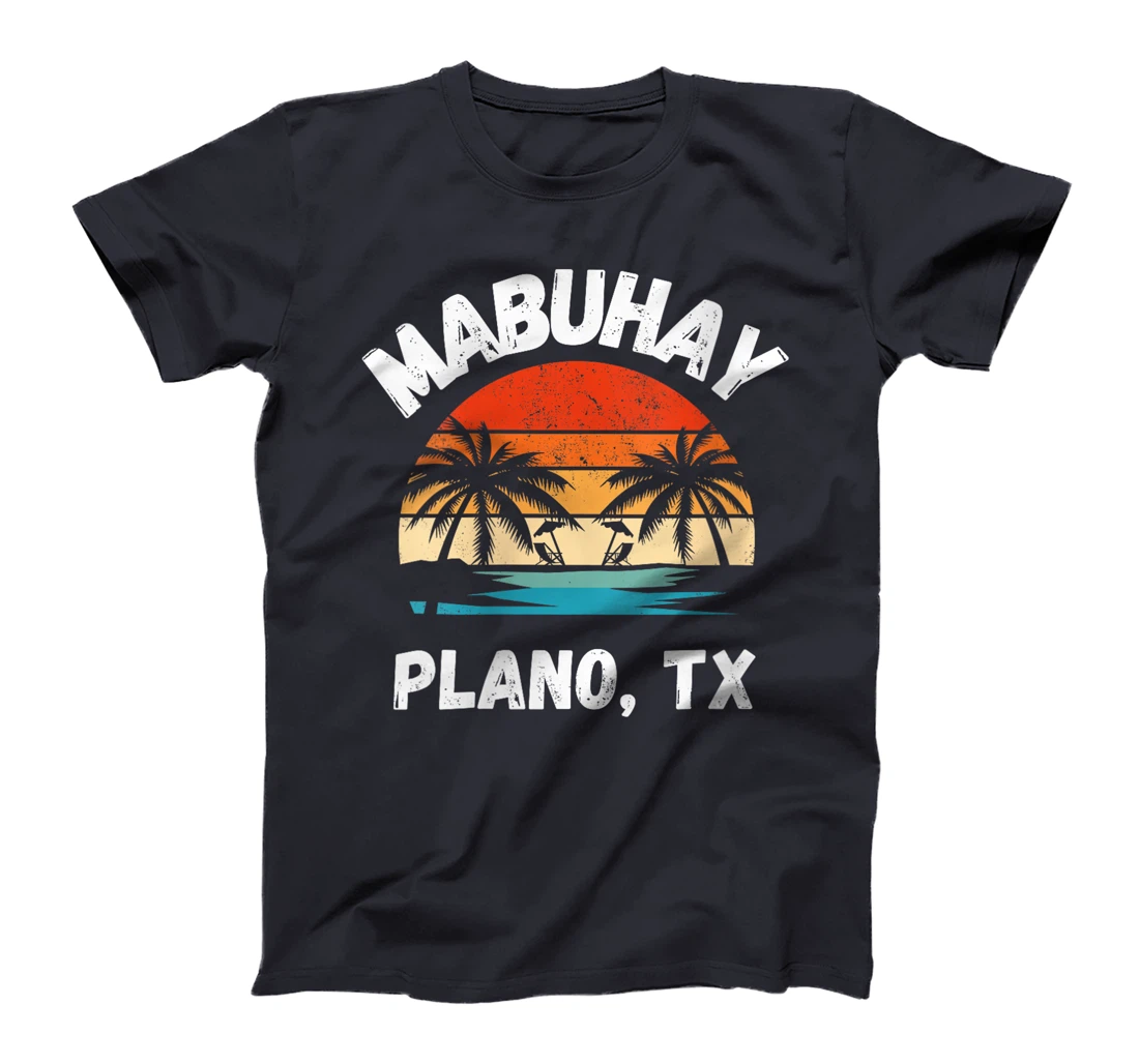 Womens Mabuhay Plano Texas Proud Filipino Pinoy T-Shirt