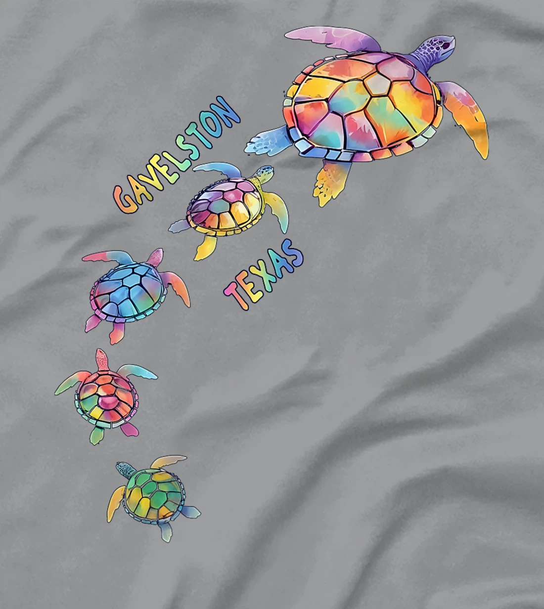 Gavelston Texas Sea Turtle Lover Beach Premium T-Shirt