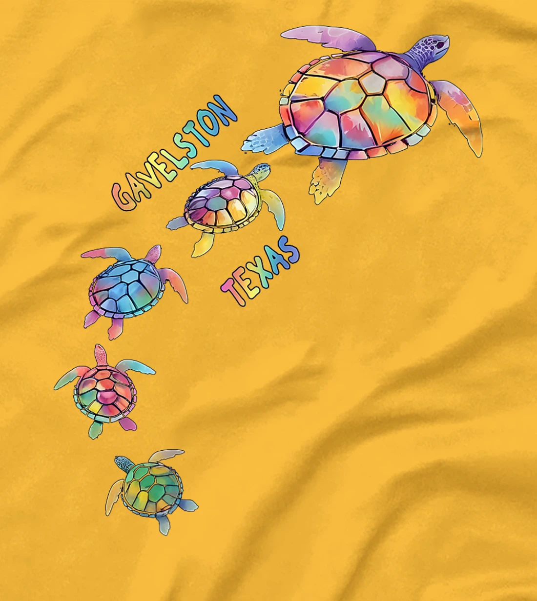 Gavelston Texas Sea Turtle Lover Beach Premium T-Shirt