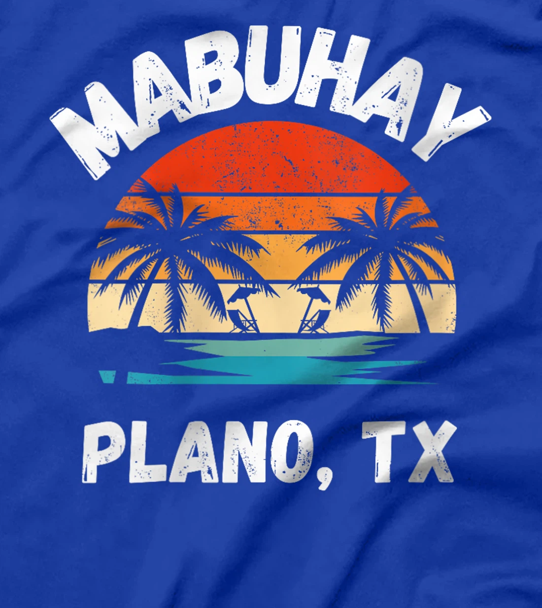 Womens Mabuhay Plano Texas Proud Filipino Pinoy T-Shirt
