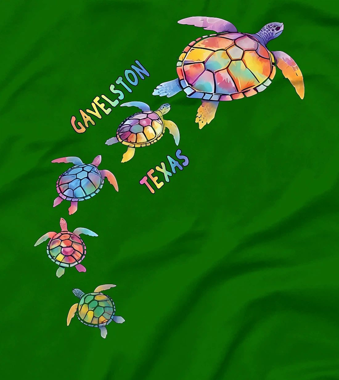 Gavelston Texas Sea Turtle Lover Beach Premium T-Shirt