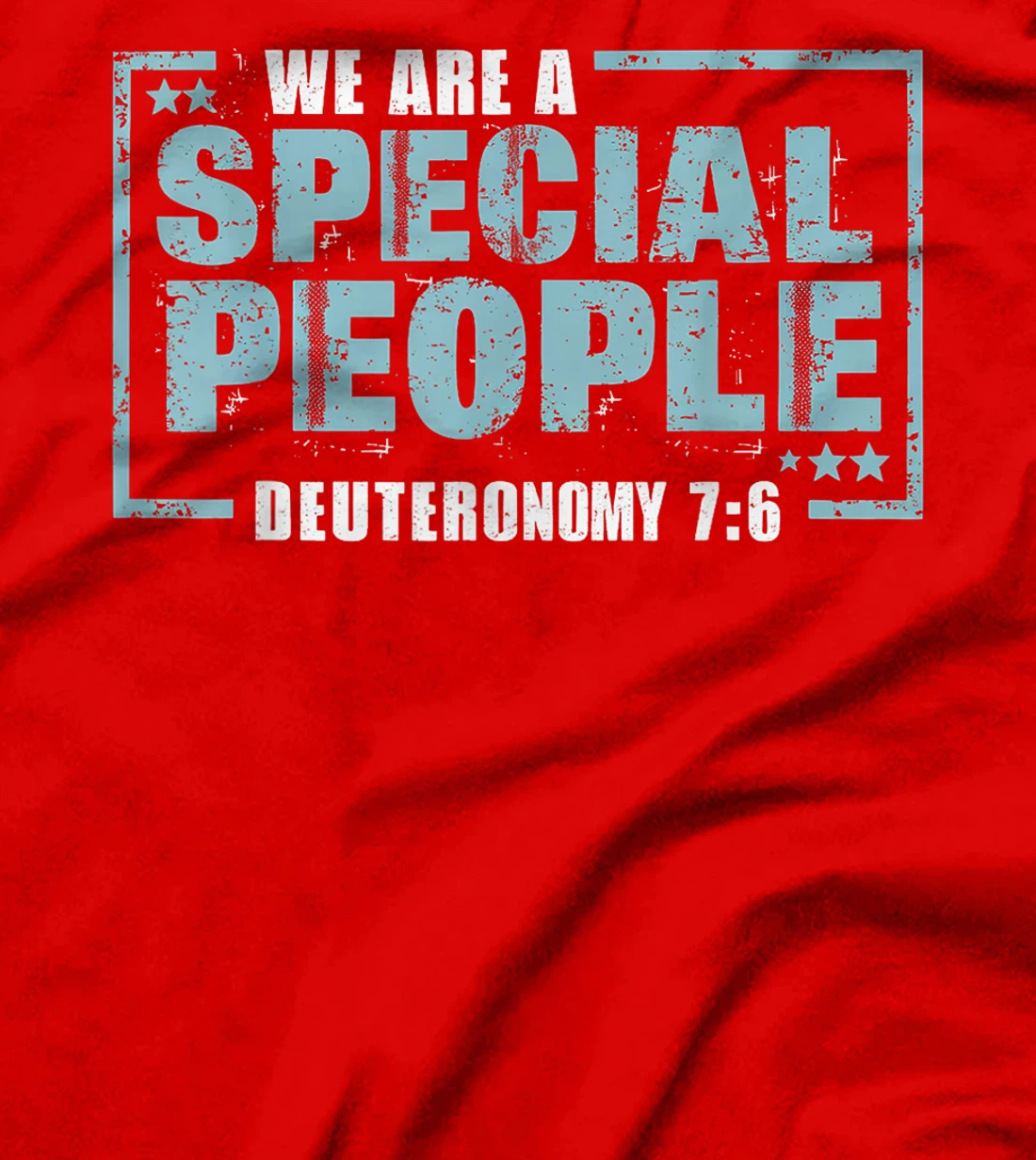 Hebrew Israelite Clothing We Are A Special People Israel T-Shirt