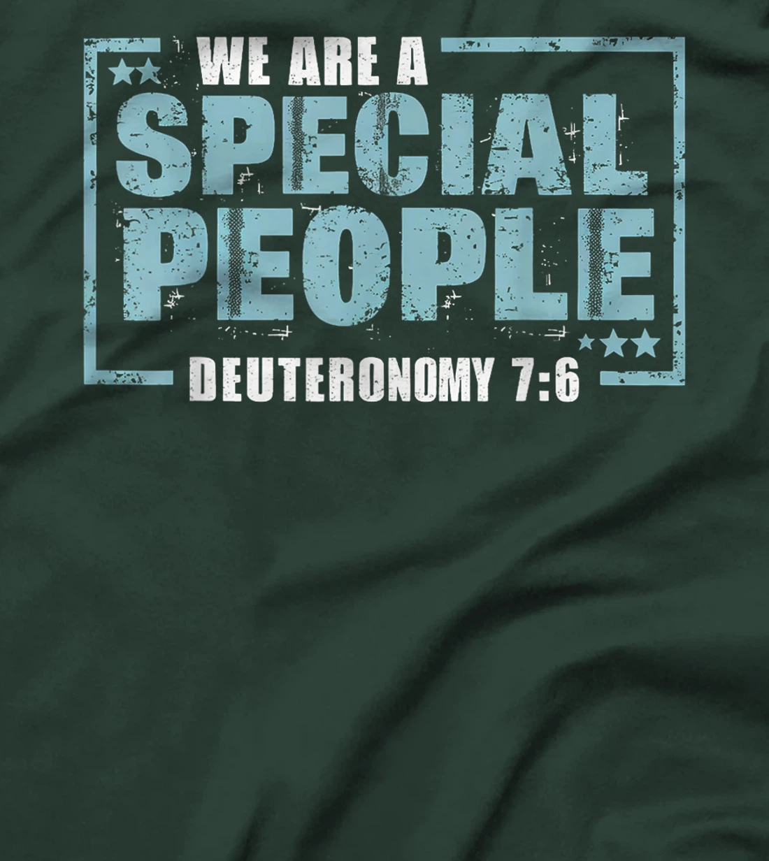 Hebrew Israelite Clothing We Are A Special People Israel T-Shirt