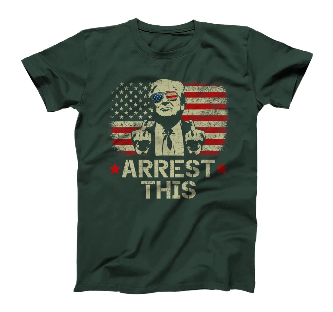Trump Arrest This Funny Trump 2024 Convicted Felon Premium T-Shirt