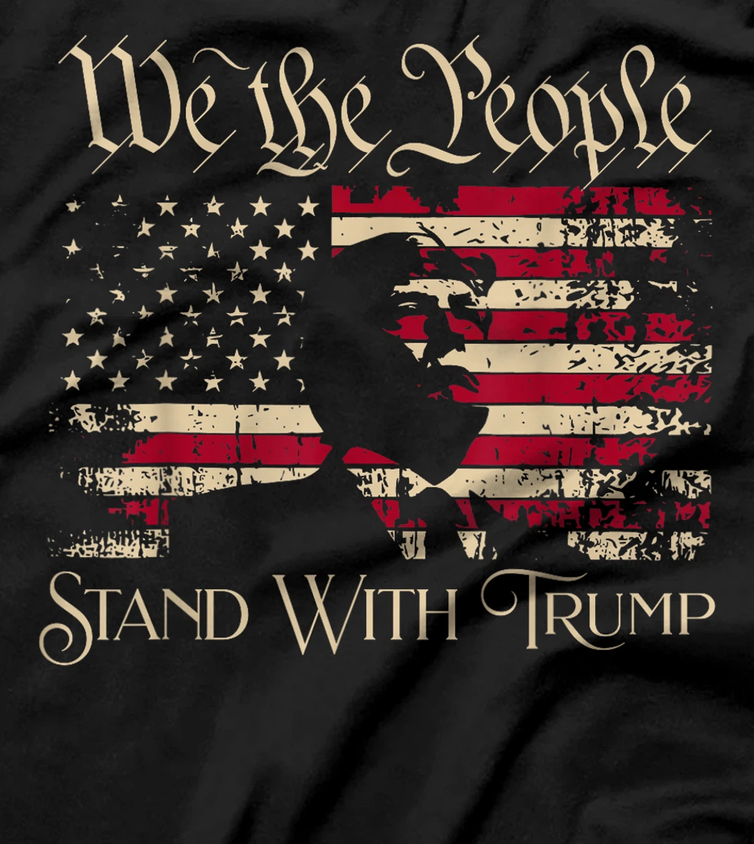 We The People Stand With Trump Support Trump Election 2024 T-Shirt