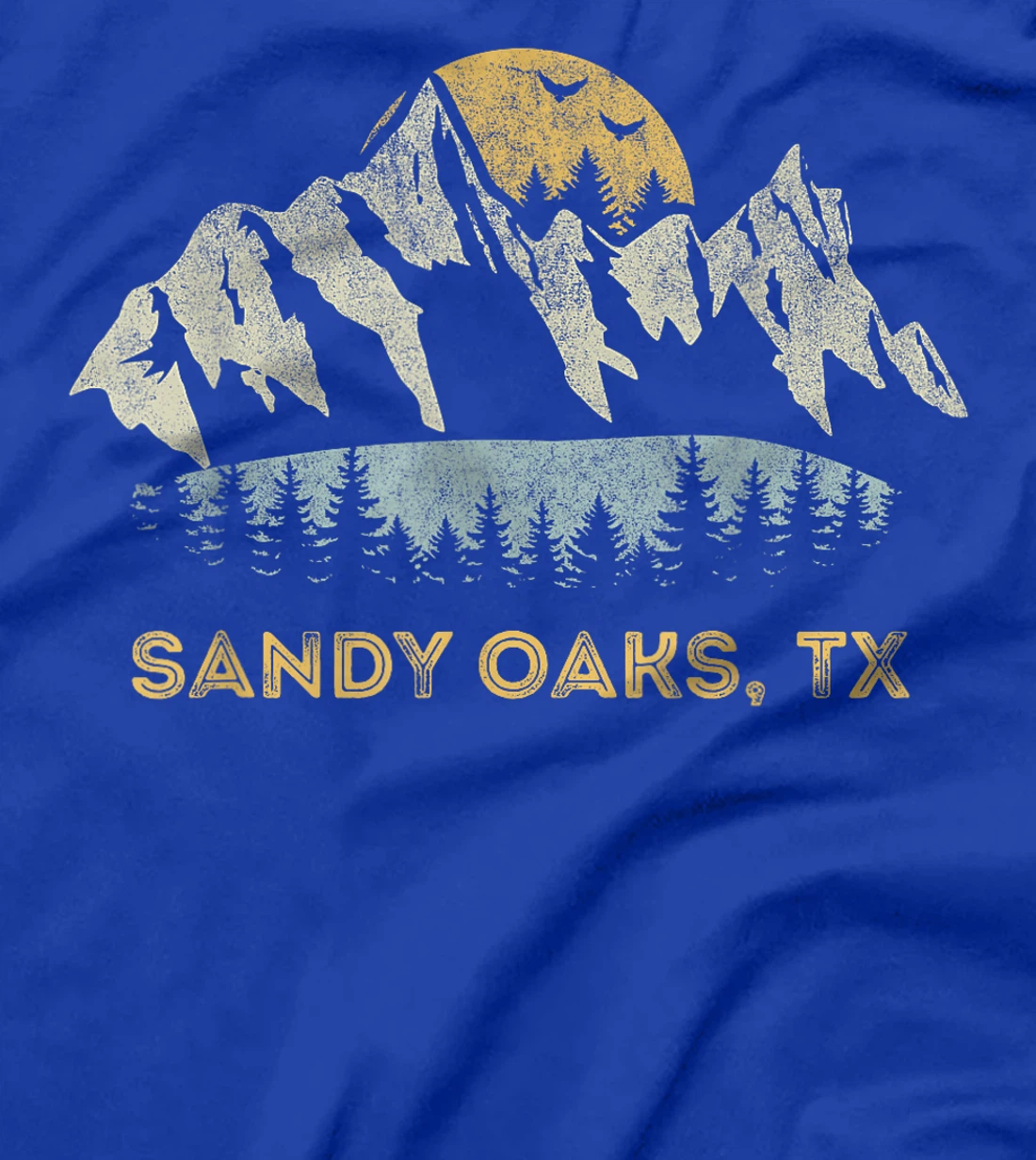 Sandy Oaks Texas Mountain Sunset Sunrise TX T-Shirt