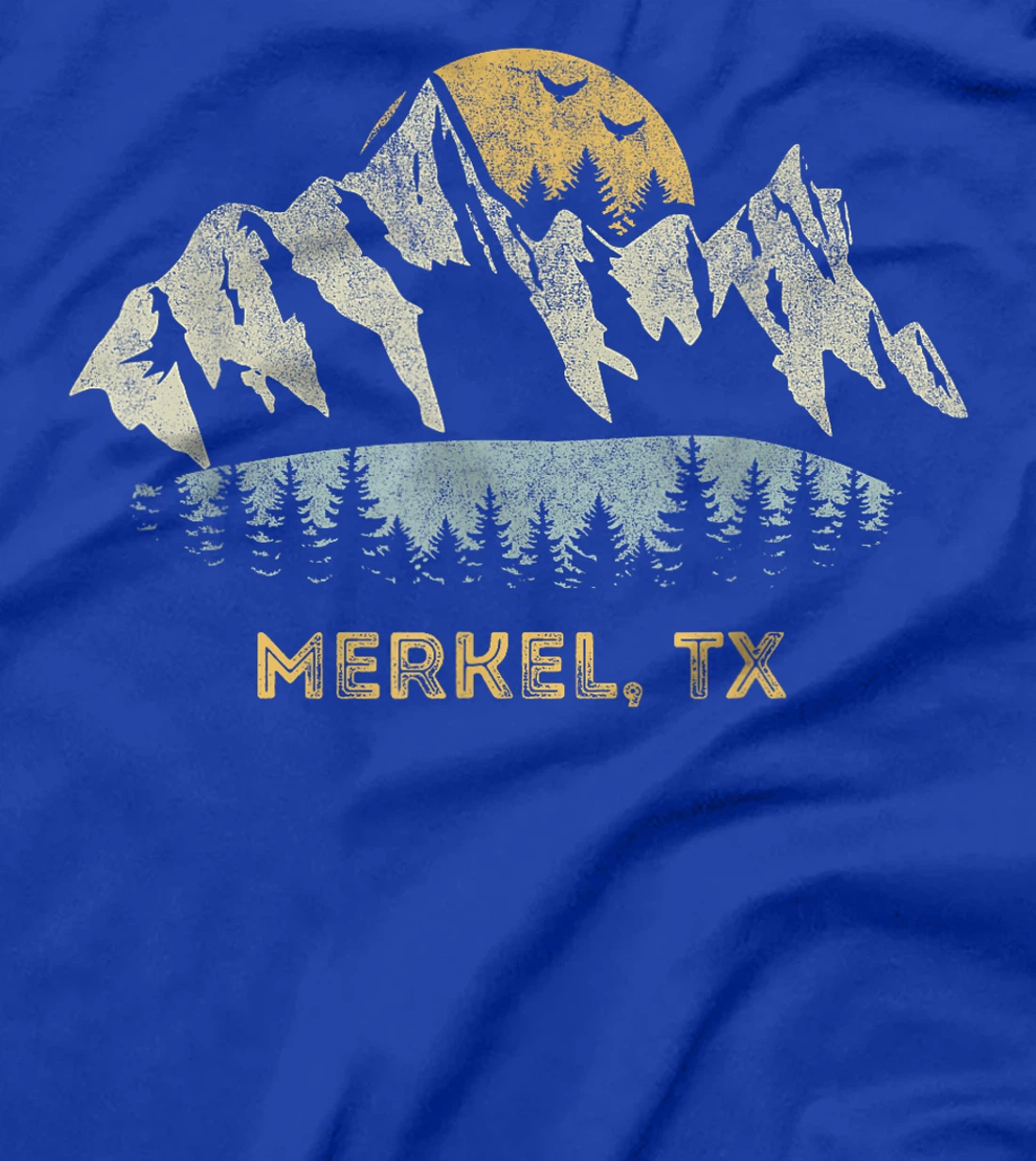 Merkel Texas Mountain Sunset Sunrise TX T-Shirt