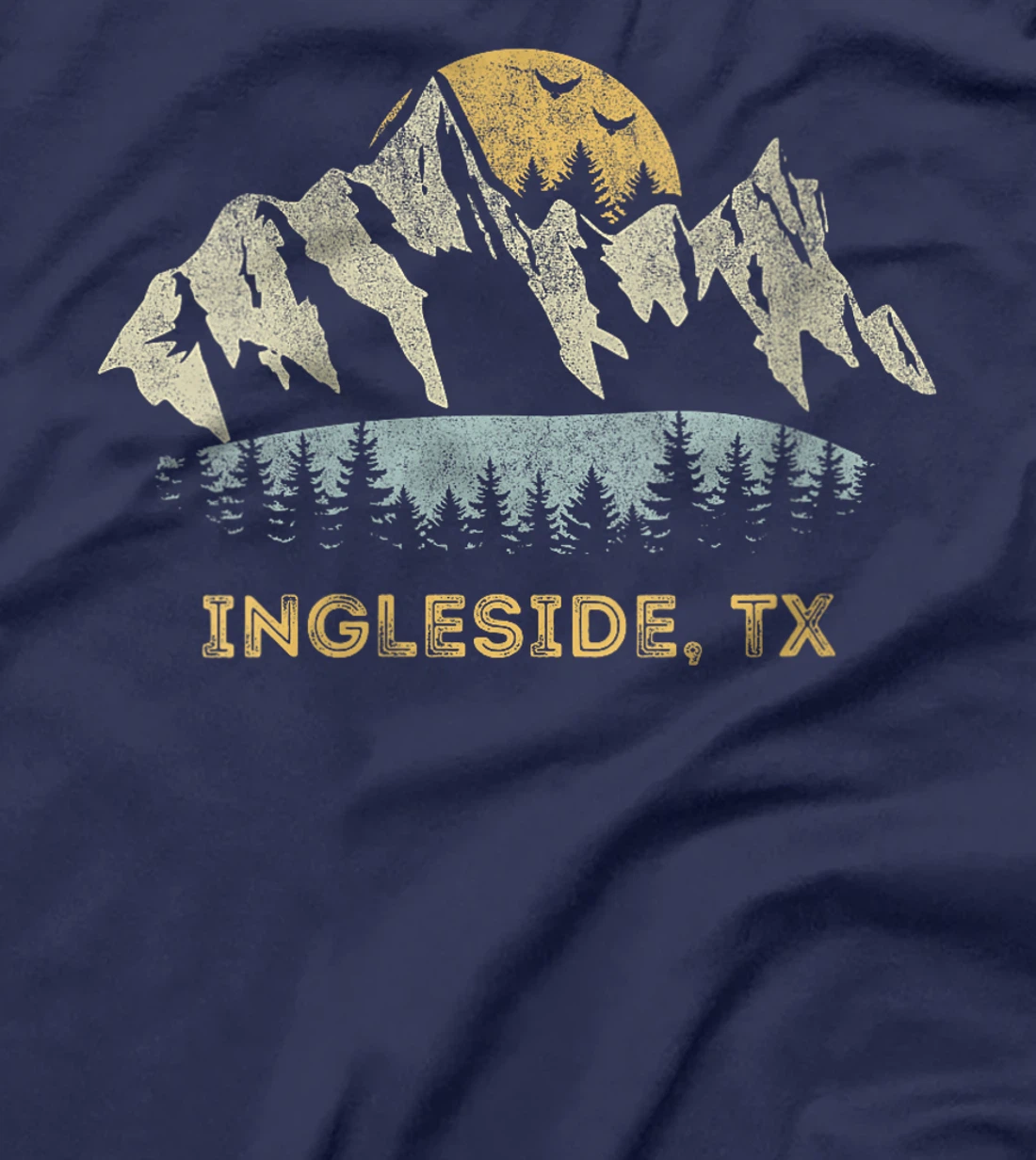 Womens Ingleside Texas Mountain Sunset Sunrise TX T-Shirt