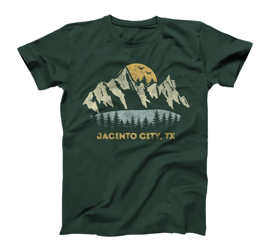 Jacinto City Texas Mountain Sunset Sunrise TX T-Shirt