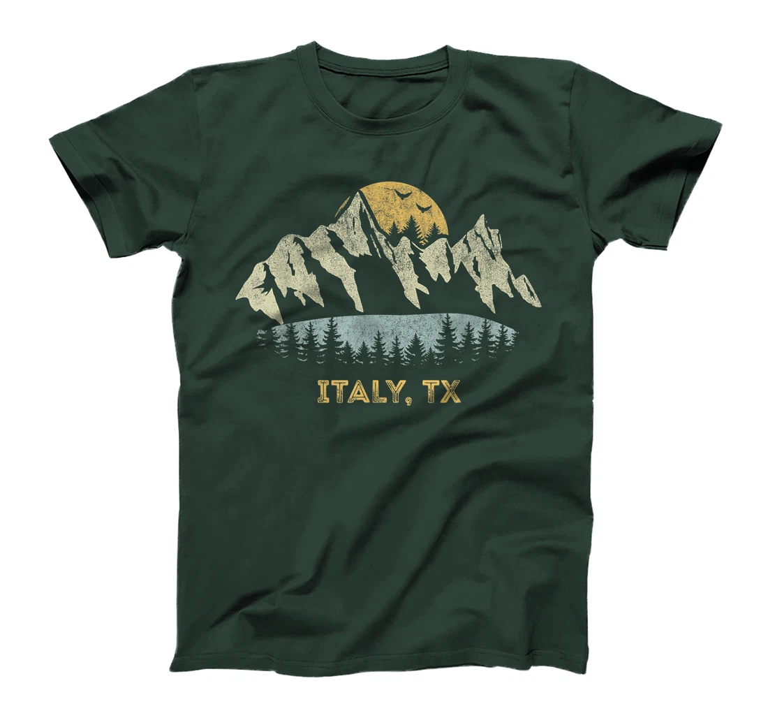 Italy Texas Mountain Sunset Sunrise TX T-Shirt