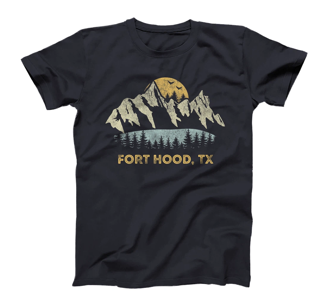 Fort Hood Texas Mountain Sunset Sunrise TX Premium T-Shirt