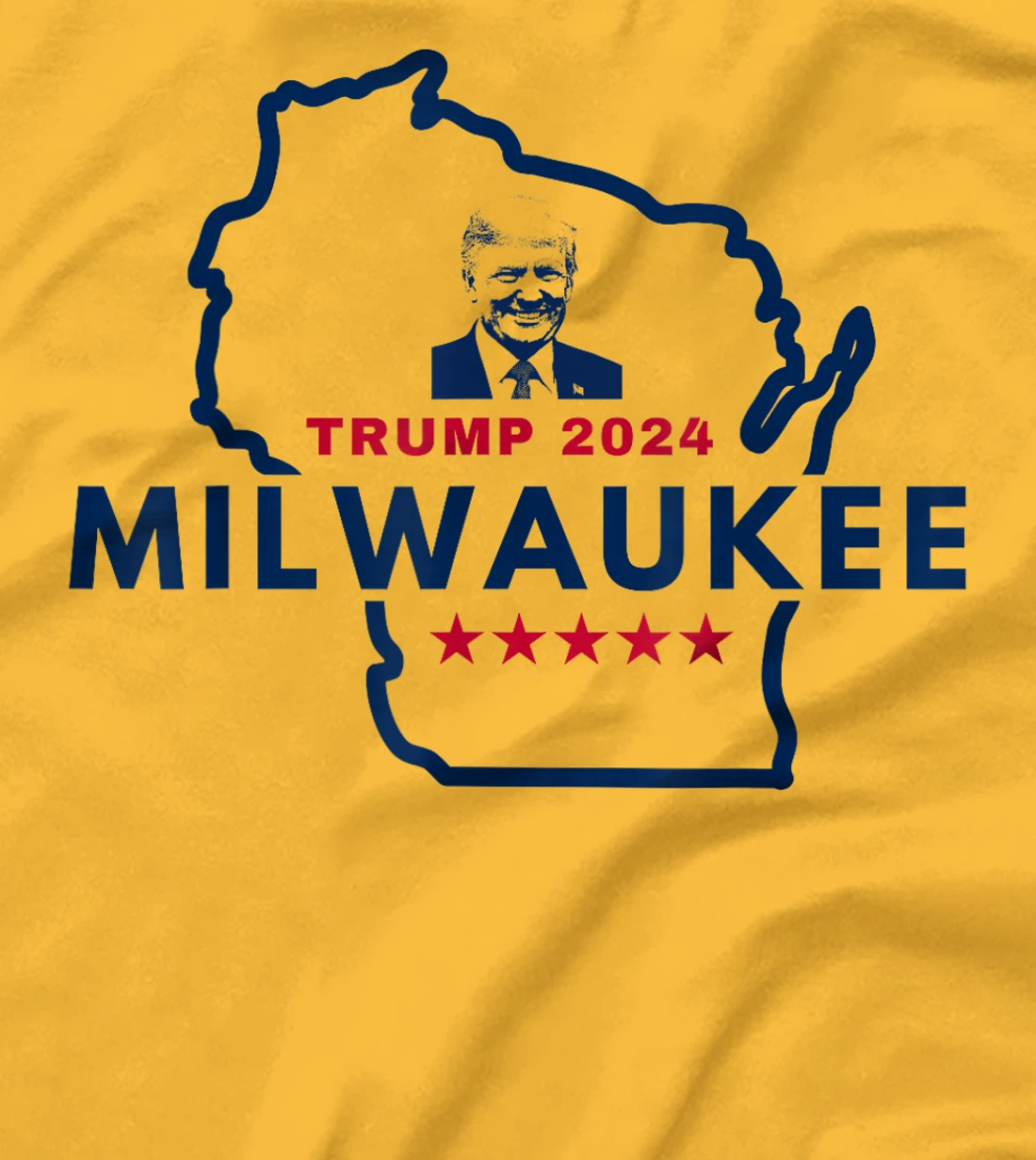 Trump Milwaukee GOP Republican Presidential Candidate 2024 T-Shirt
