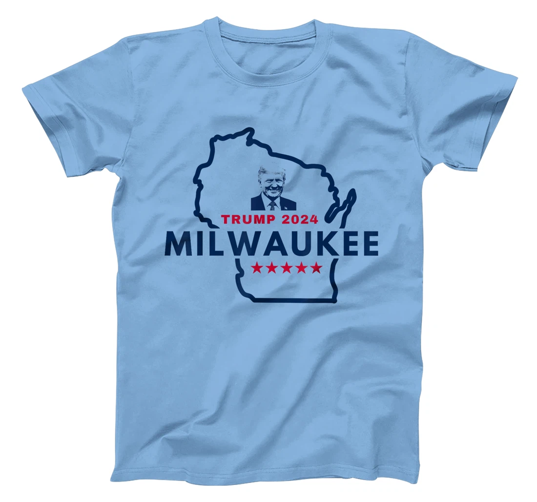 Trump Milwaukee GOP Republican Presidential Candidate 2024 T-Shirt
