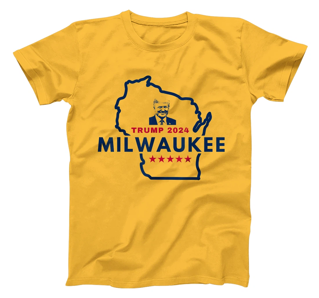 Trump Milwaukee GOP Republican Presidential Candidate 2024 T-Shirt