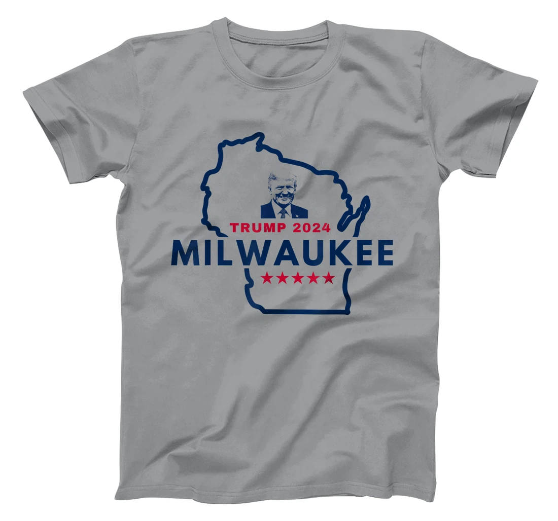 Trump Milwaukee GOP Republican Presidential Candidate 2024 T-Shirt
