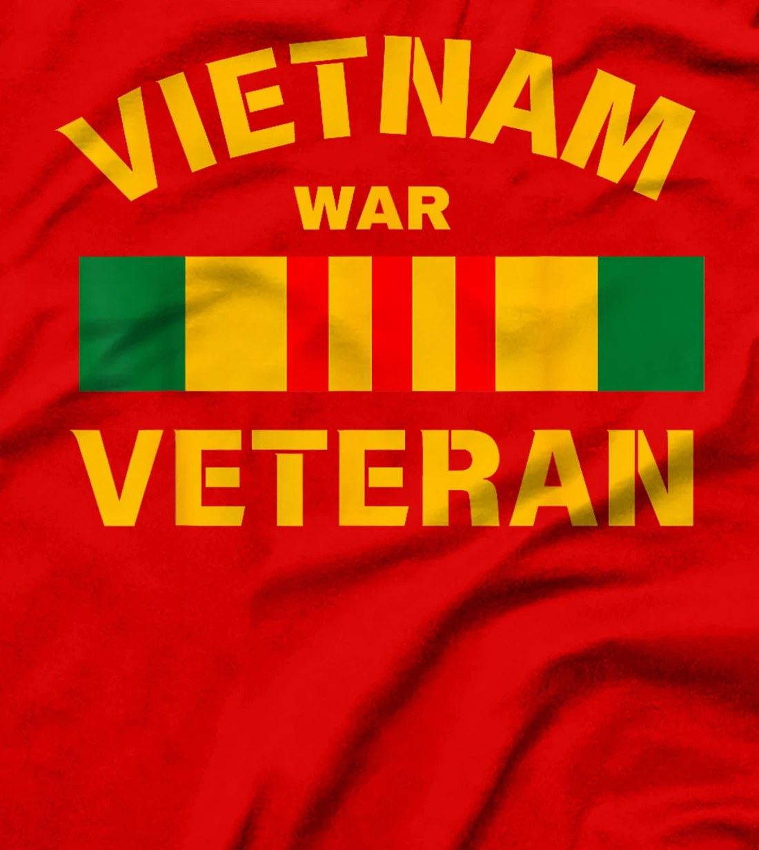 Womens Vietnam Veteran United States Soldier Military Veterans Flag T-Shirt