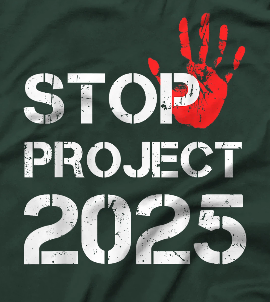 Stop Project 2025 Anti Trump T-Shirt