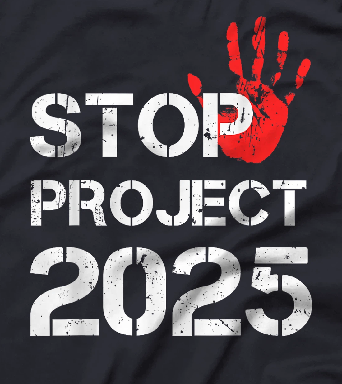 Stop Project 2025 Anti Trump T-Shirt