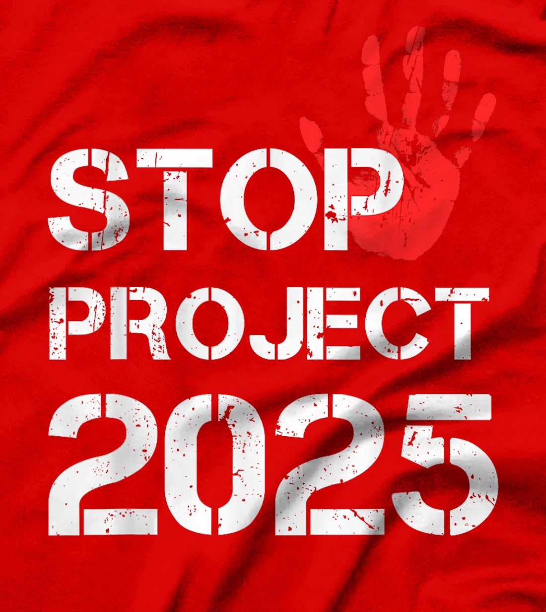 Stop Project 2025 Anti Trump T-Shirt