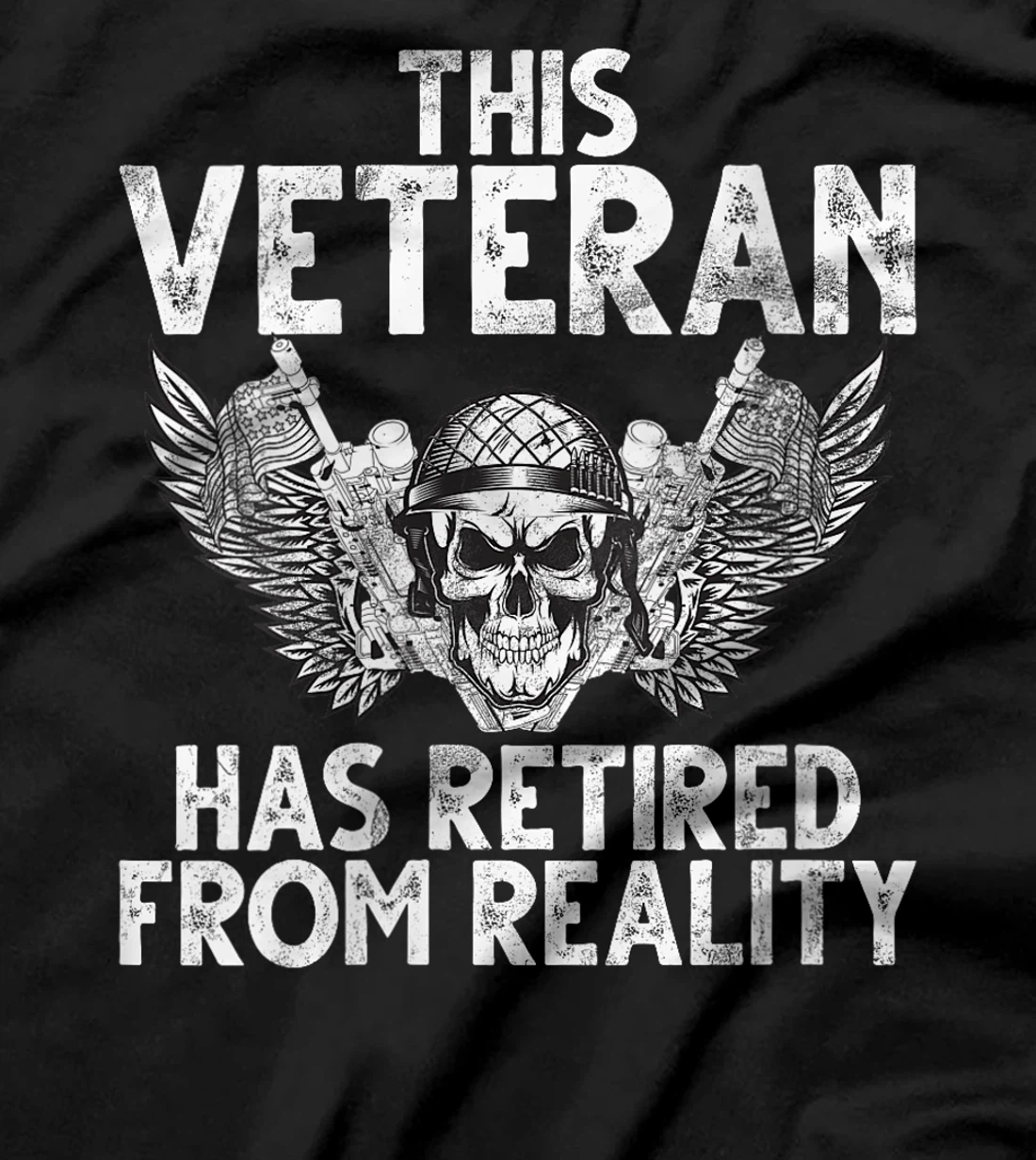 Womens This Veteran Has Retired from Reality Veteran T-Shirt