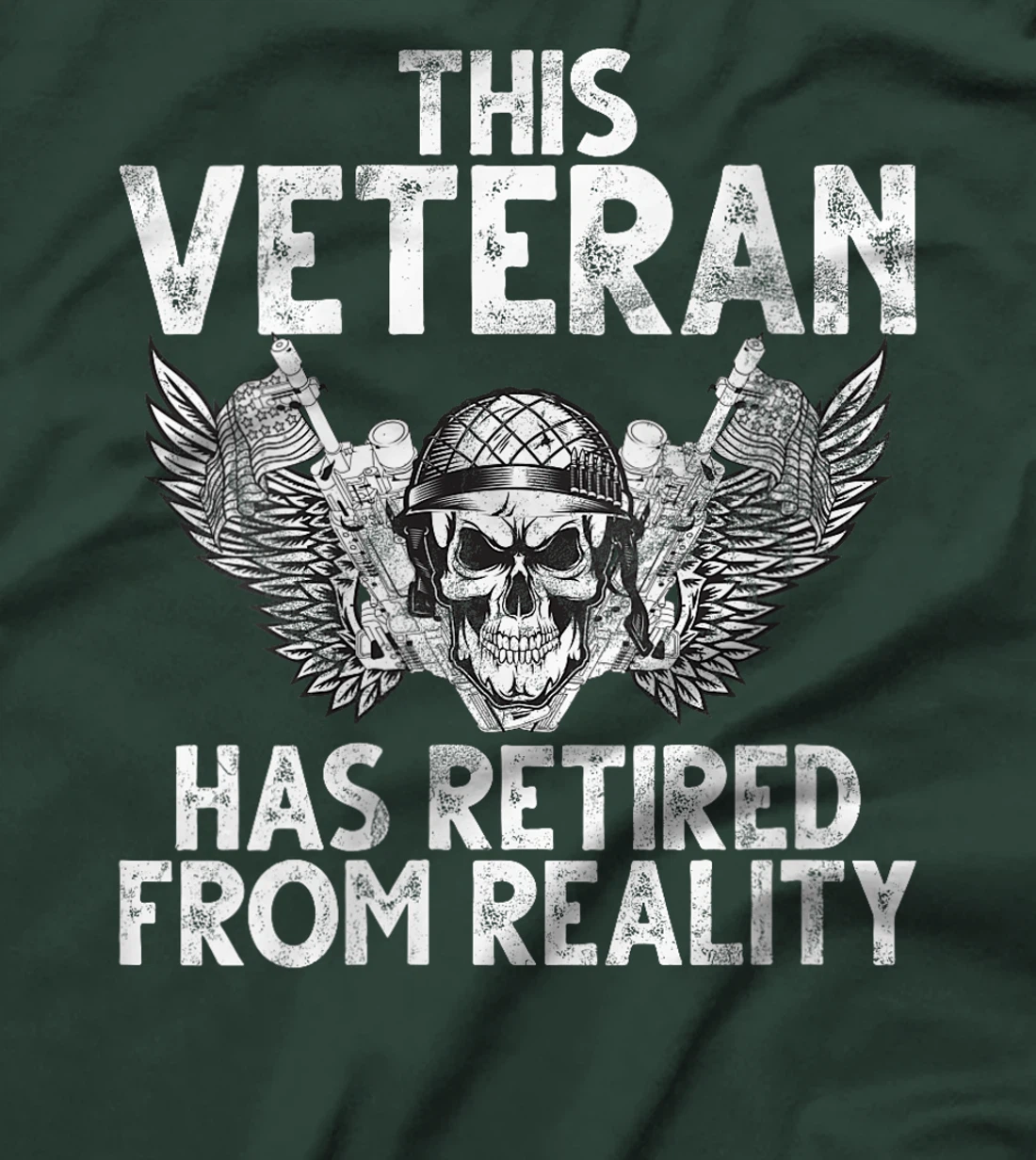 Womens This Veteran Has Retired from Reality Veteran T-Shirt