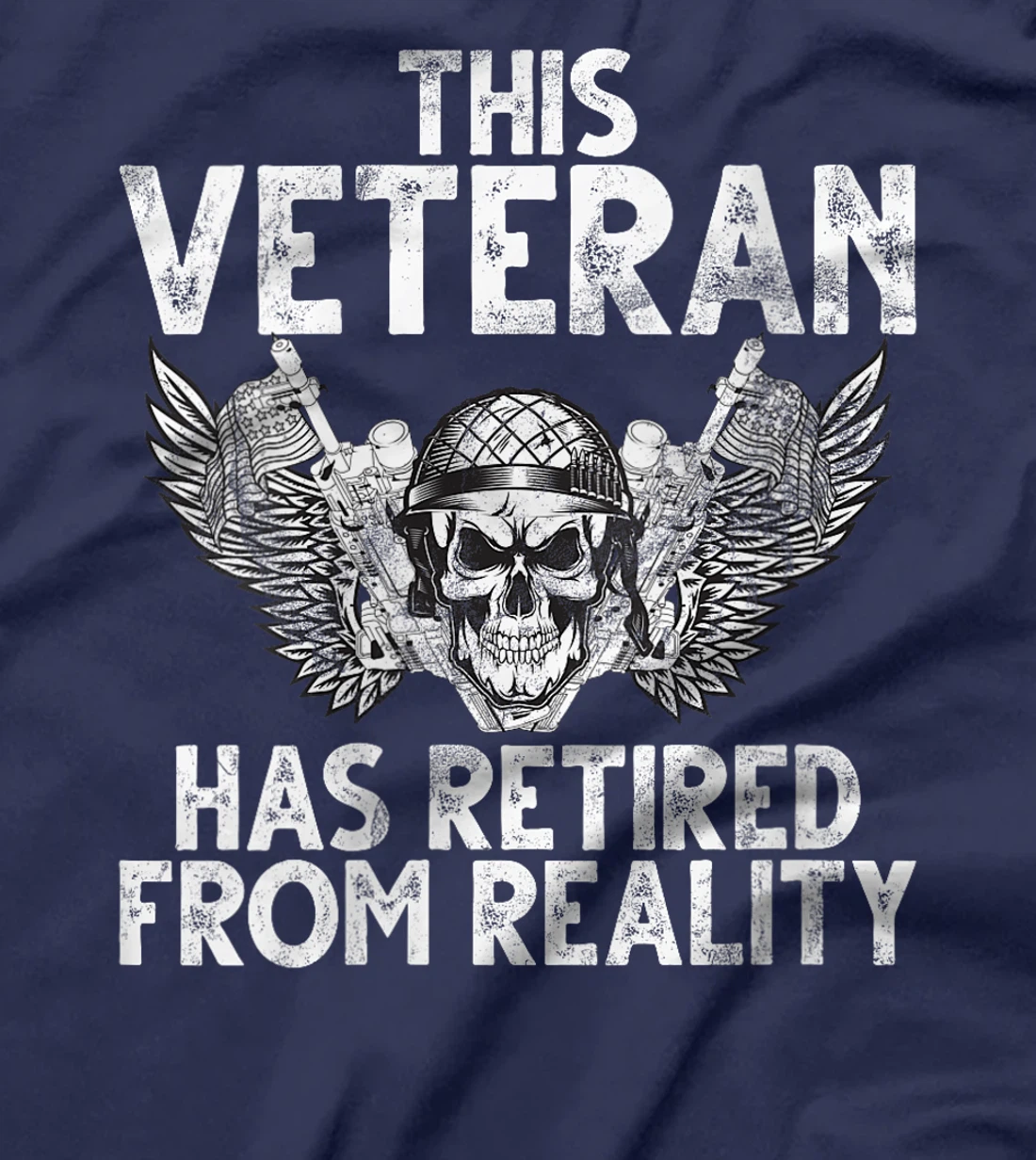 Womens This Veteran Has Retired from Reality Veteran T-Shirt