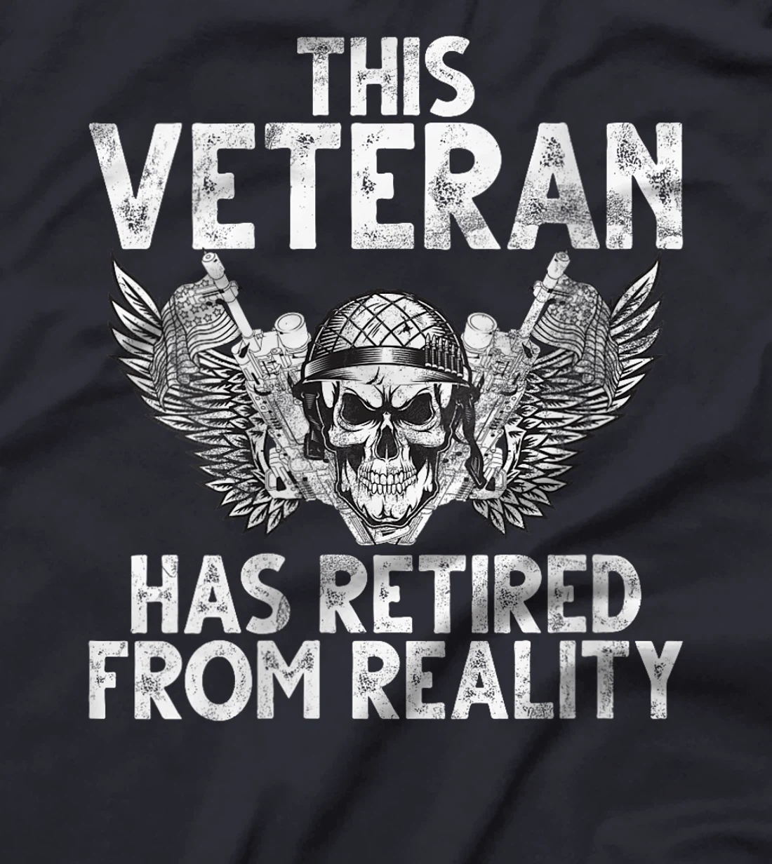 Womens This Veteran Has Retired from Reality Veteran T-Shirt