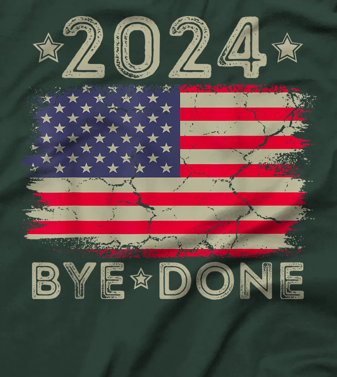 Bye-Done Funny Political Election Trump 2024 T-Shirt