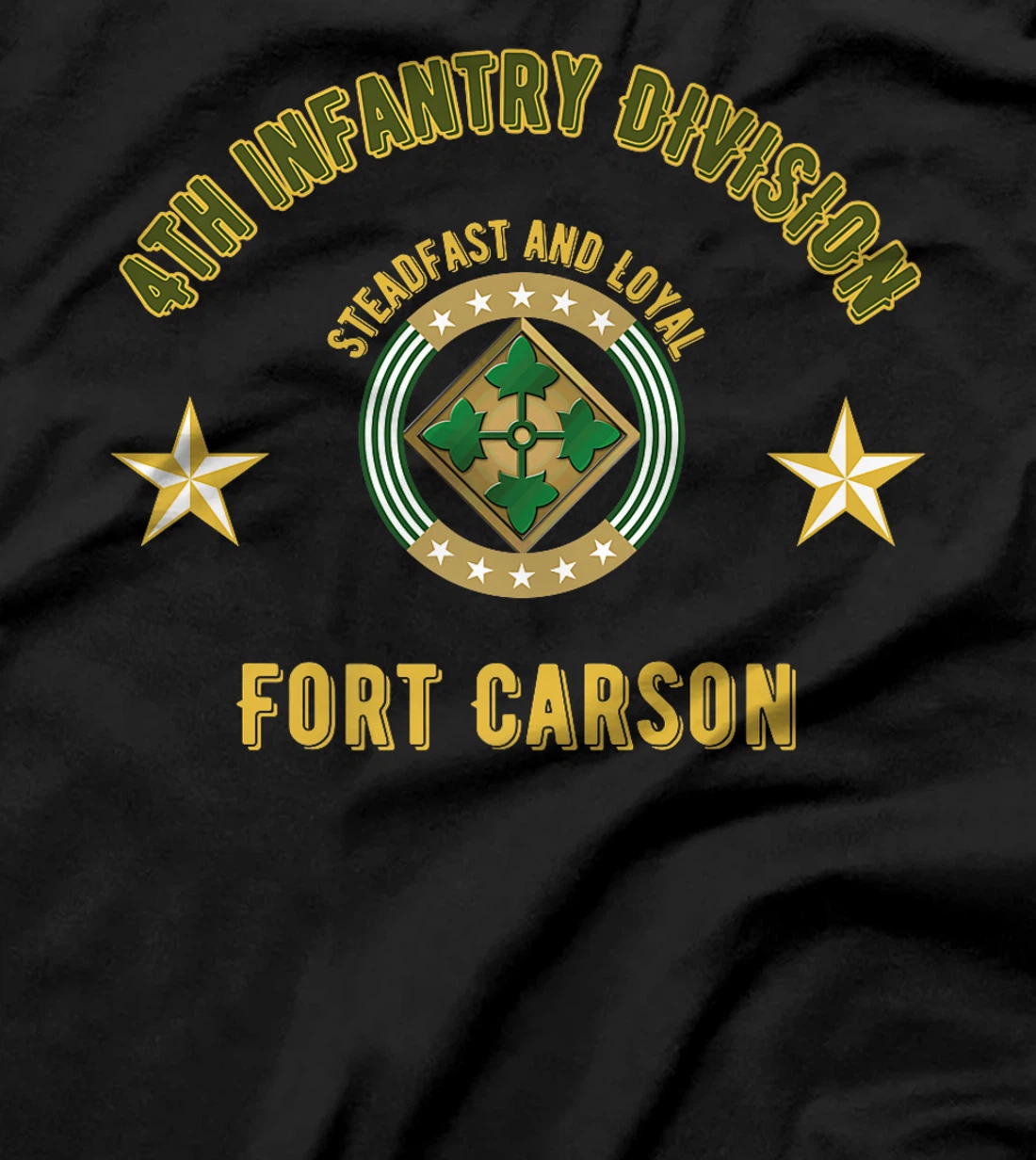 4th Infantry Division Fort Carson Veteran Fourth Infantry Premium T-Shirt