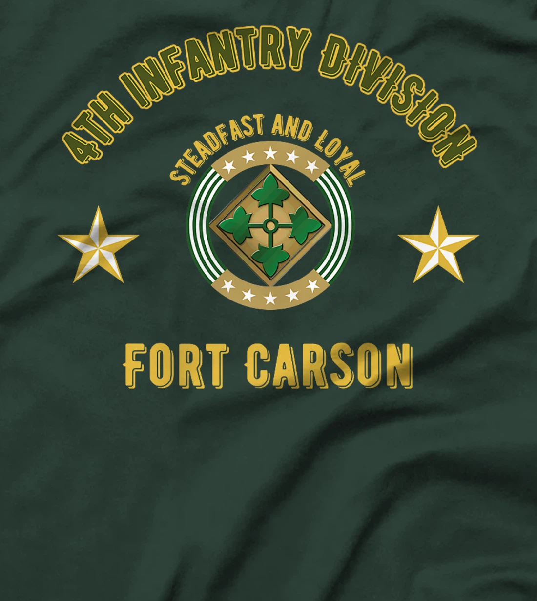 4th Infantry Division Fort Carson Veteran Fourth Infantry Premium T-Shirt