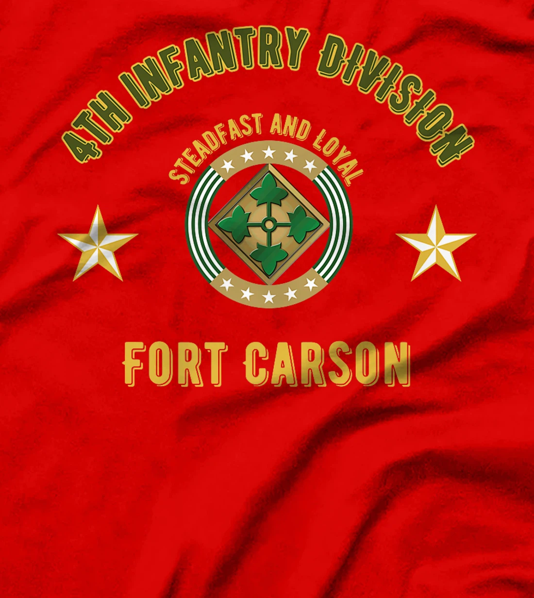 4th Infantry Division Fort Carson Veteran Fourth Infantry Premium T-Shirt