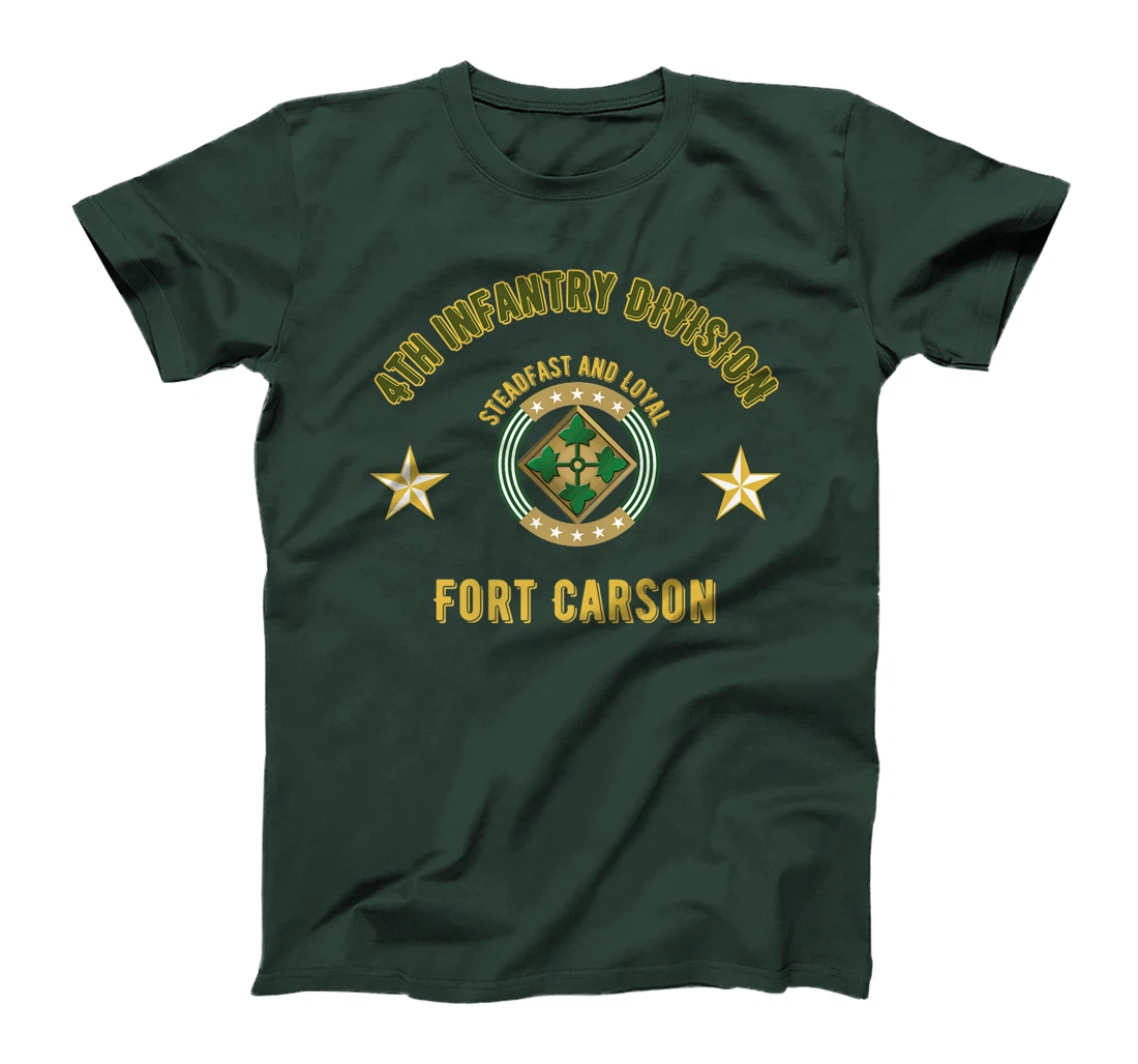 4th Infantry Division Fort Carson Veteran Fourth Infantry Premium T-Shirt
