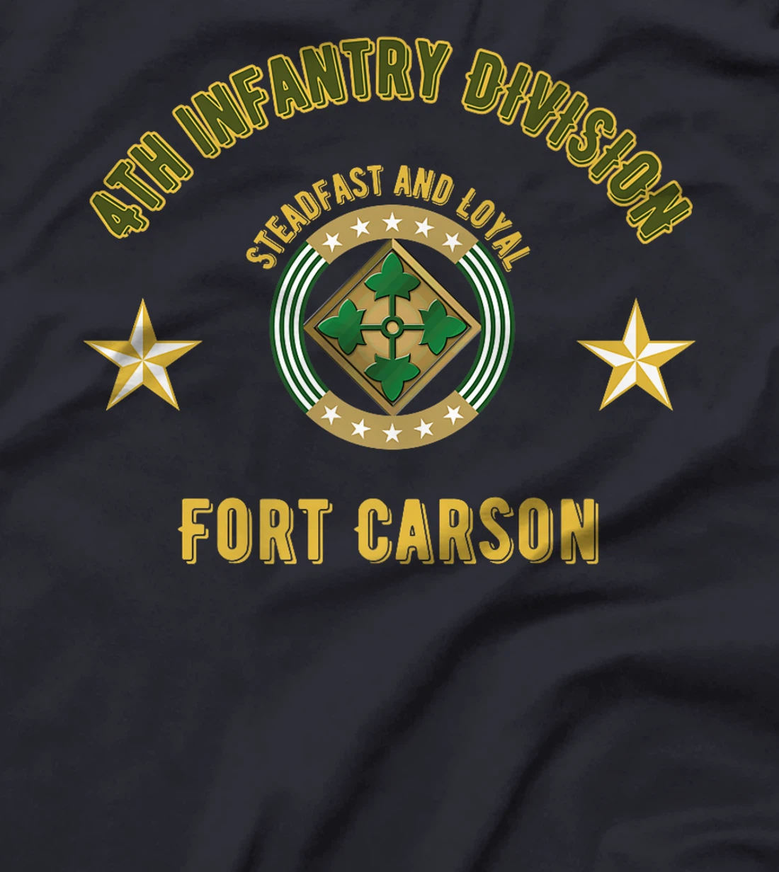 4th Infantry Division Fort Carson Veteran Fourth Infantry Premium T-Shirt