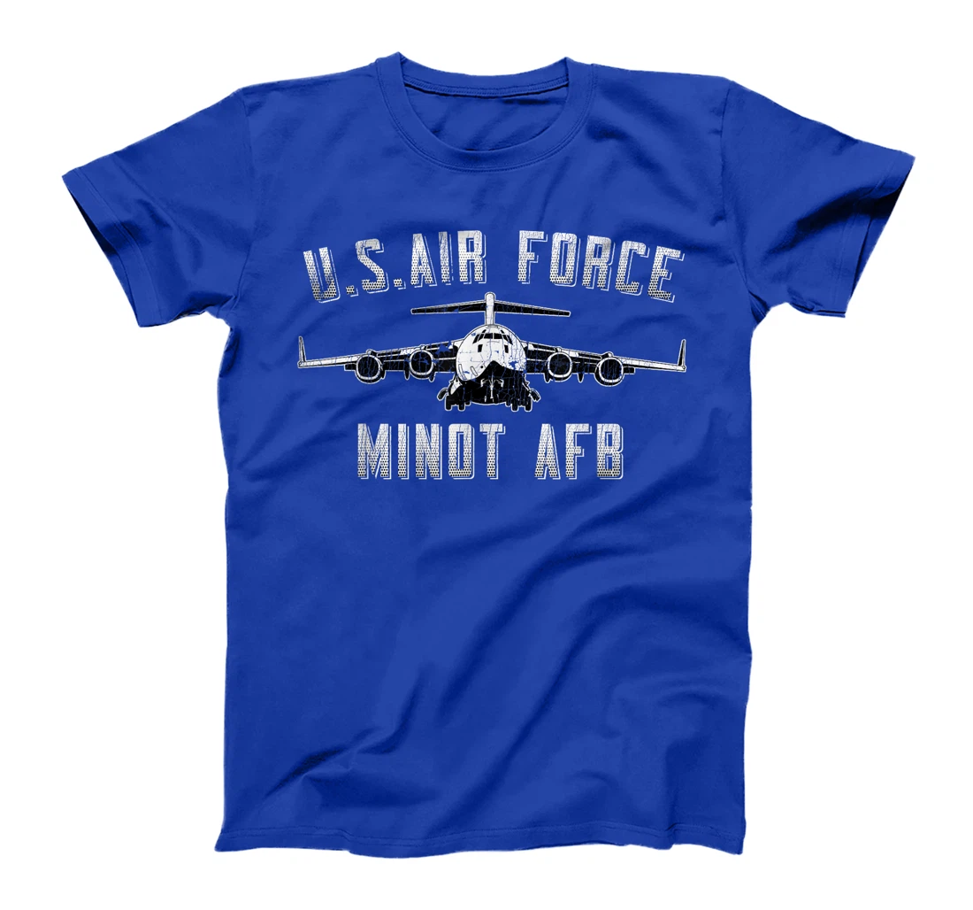 Minot AFB - Minot Air Force Base North Dakota Veteran T-Shirt