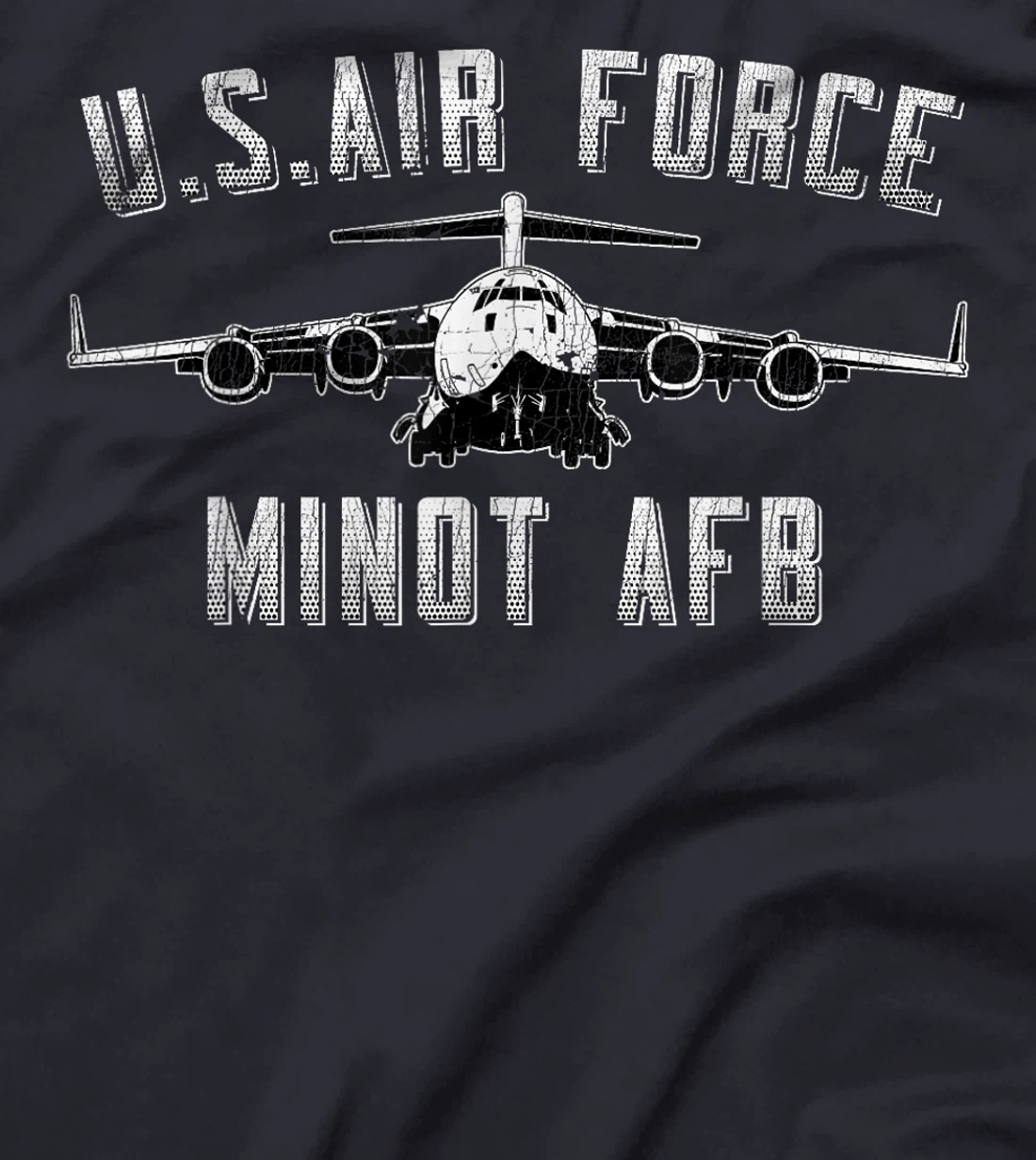 Minot AFB - Minot Air Force Base North Dakota Veteran T-Shirt