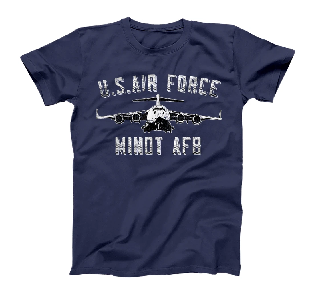 Minot AFB - Minot Air Force Base North Dakota Veteran T-Shirt