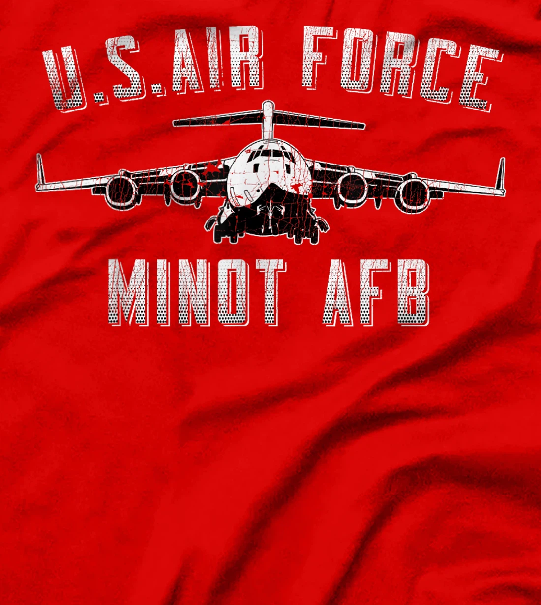 Minot AFB - Minot Air Force Base North Dakota Veteran T-Shirt