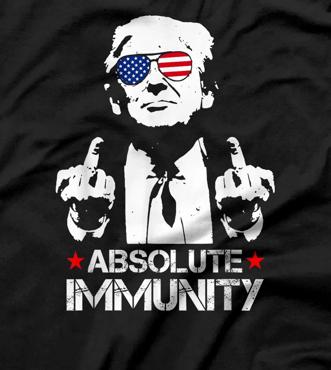 Absolute Immunity Trump Funny Trump 2024 Convicted Felon T-Shirt