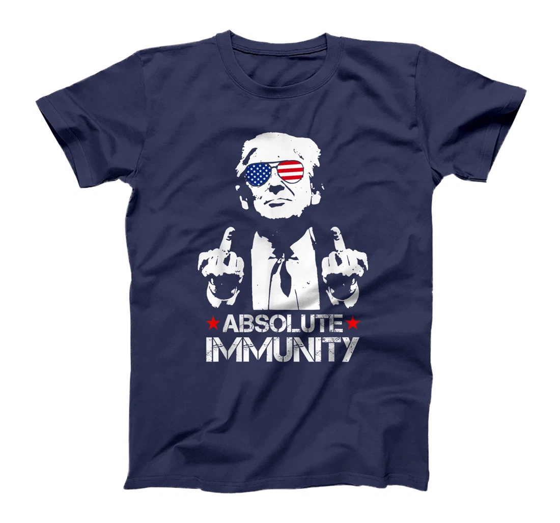 Absolute Immunity Trump Funny Trump 2024 Convicted Felon T-Shirt