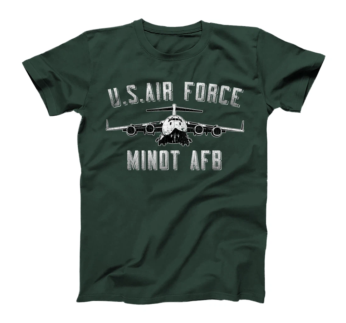 Minot AFB - Minot Air Force Base North Dakota Veteran T-Shirt