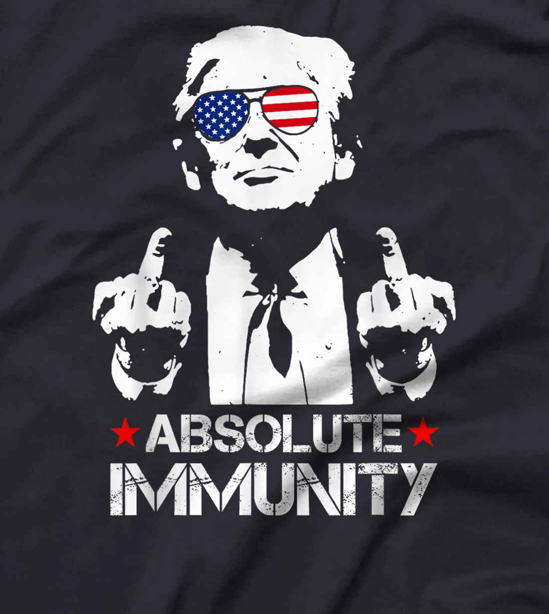 Absolute Immunity Trump Funny Trump 2024 Convicted Felon T-Shirt