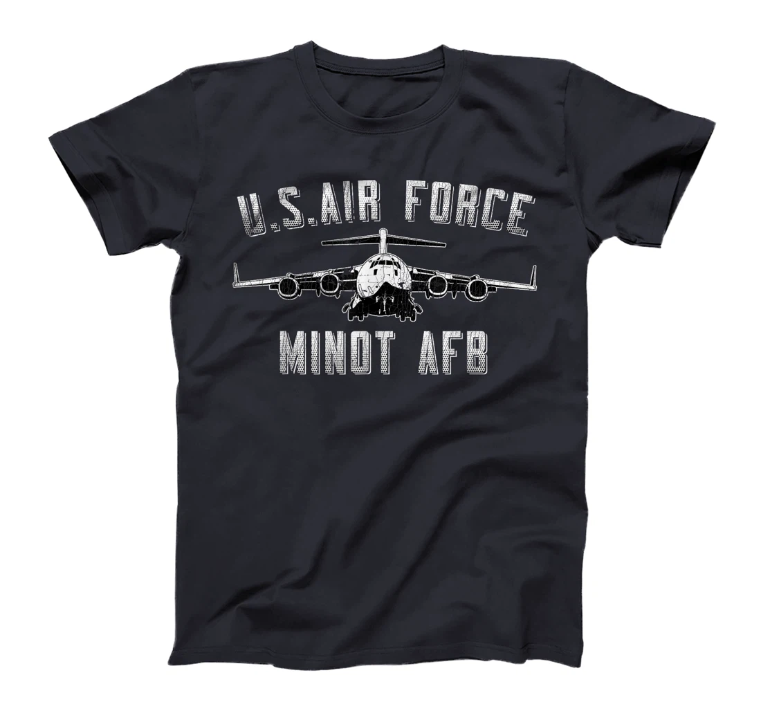 Minot AFB - Minot Air Force Base North Dakota Veteran T-Shirt