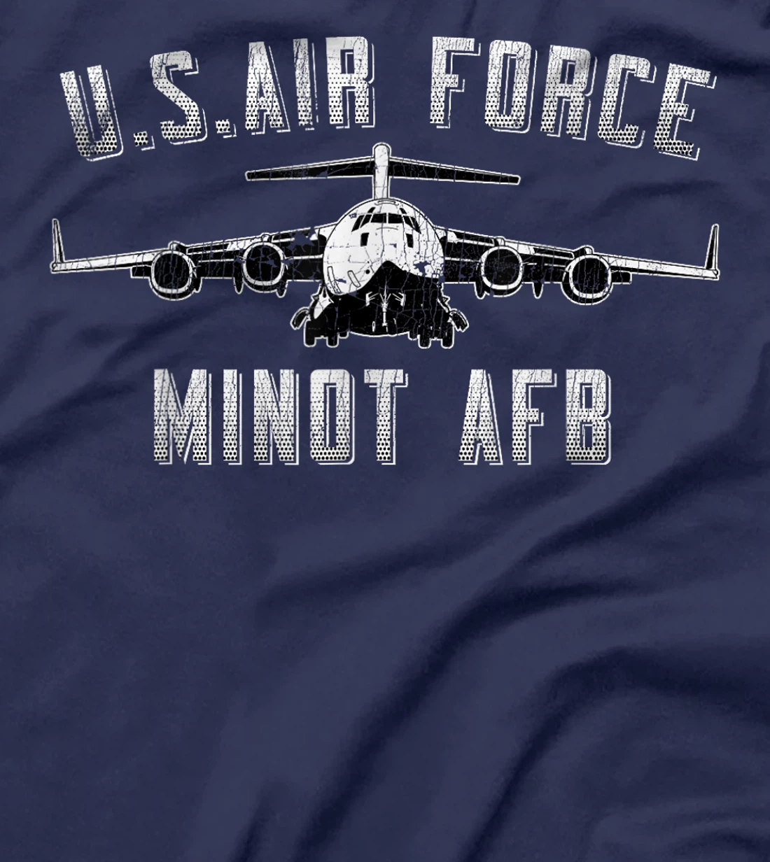 Minot AFB - Minot Air Force Base North Dakota Veteran T-Shirt