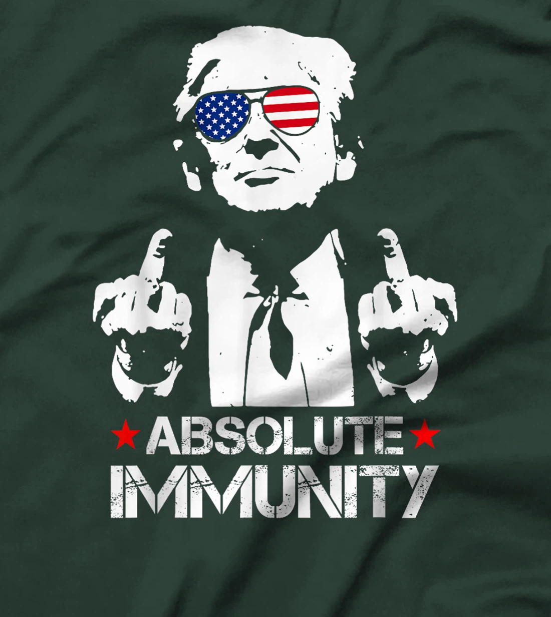 Absolute Immunity Trump Funny Trump 2024 Convicted Felon T-Shirt