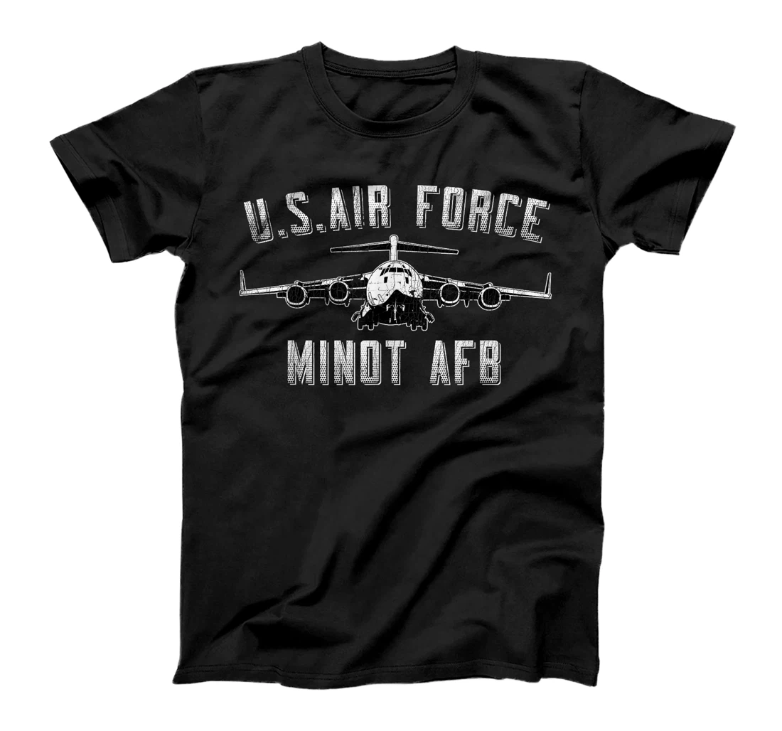 Minot AFB - Minot Air Force Base North Dakota Veteran T-Shirt
